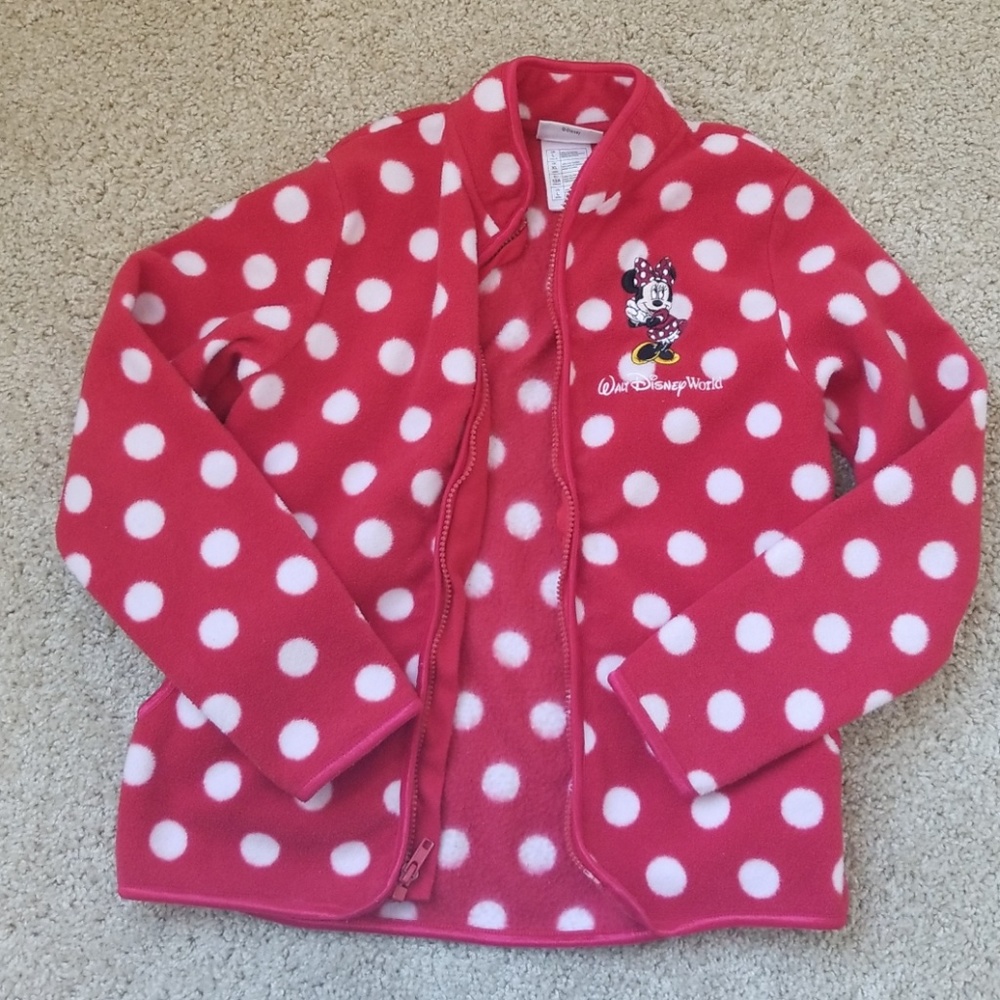 Kid's Disney Parks authentic fleece zipup